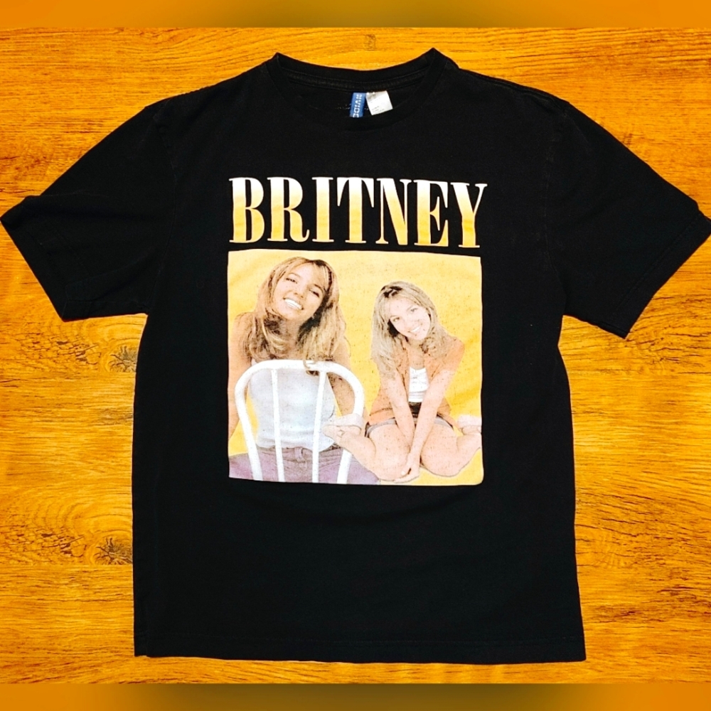 Britney Spears concert vintage tour shirt band tee Pop music 90s Size XS 🔥🔥🔥